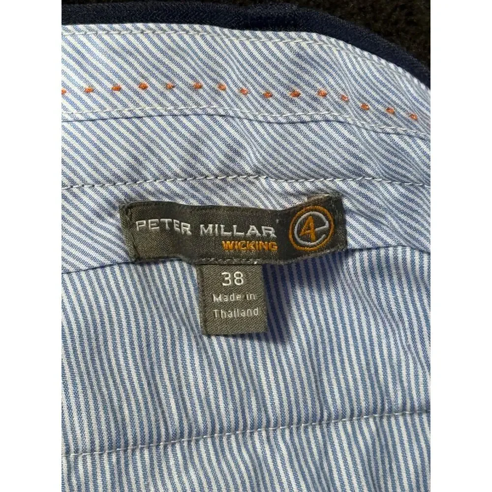 Peter Millar Pants Mens 38x28 Navy Wicking Golf Performance Casual Preppy